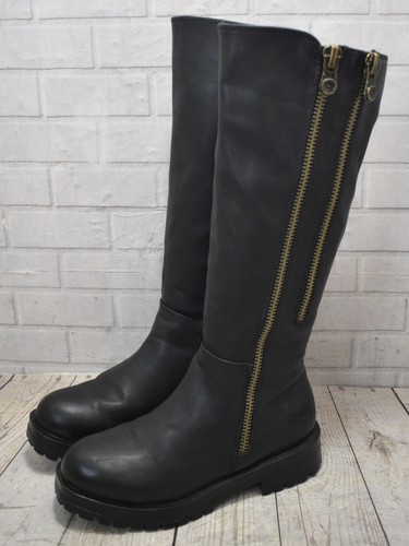 Womens blowfish black - black, zip