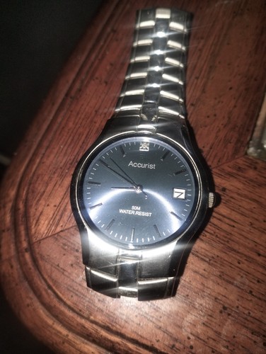 Accurist wrist watch stainless - accurist,