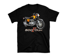 CB500 Four Classic Honda Motorcycle T Shirt , Sizes M to 5XL Printed in UK