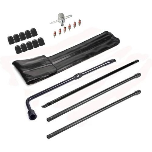 Spare tire tool kit - kit, wheel