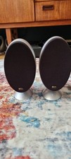 KEF HTS3001 Satellite Speakers in silver 