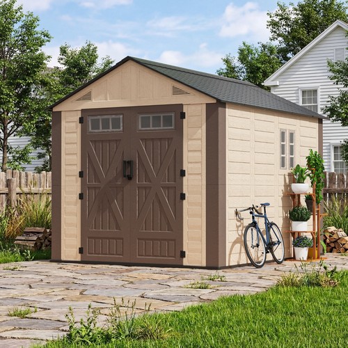 8x10 outdoor resin storage - outdoor,