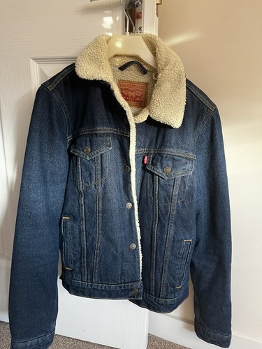 Levi men sherpa trucker - sherpa,