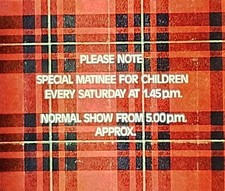 35mm Cinema Vintage Tag -