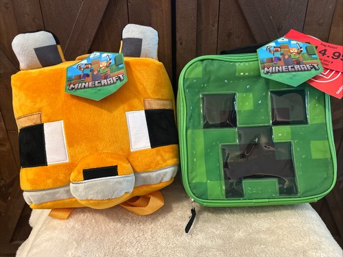 Minecraft nwt lot fox plush - lot:,