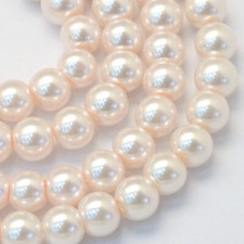 Glass Pearl Beads 1 Strand -