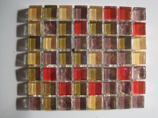 15 x 15 x 8 mm Glass Mosaic