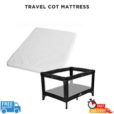 Travel Cot Mattress Quilted