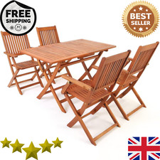 Wooden Garden Dining Table and