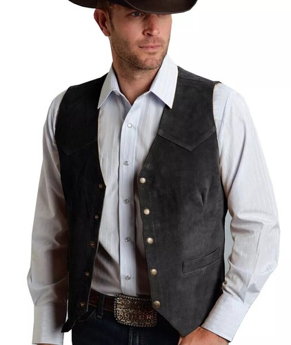 Men classic suede suit - classic,