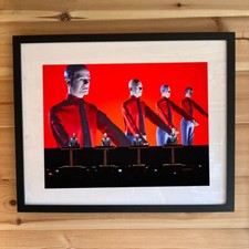 Kraftwerk stage shot poster - kraftwerk,