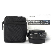 Sigma TC-1401 1.4× Teleconverter (Nikon F) – Includes Pouch, Caps & Leaflets