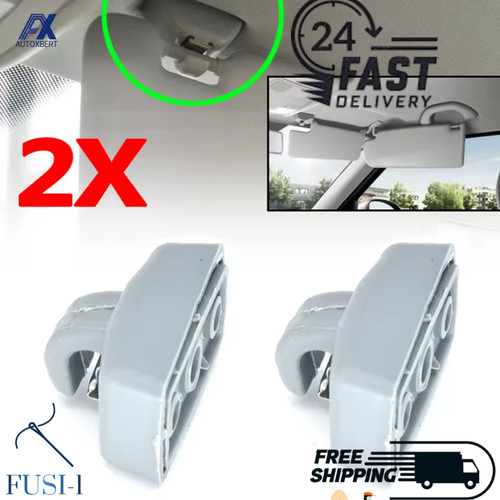 Pair sun visor clip for - clip,