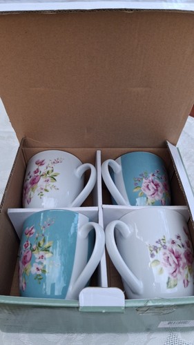 Bronte charm set 4 shabby - set,