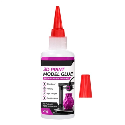 Print model glue fast - model, dry