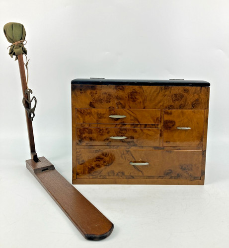 Japan vintage wooden sewing