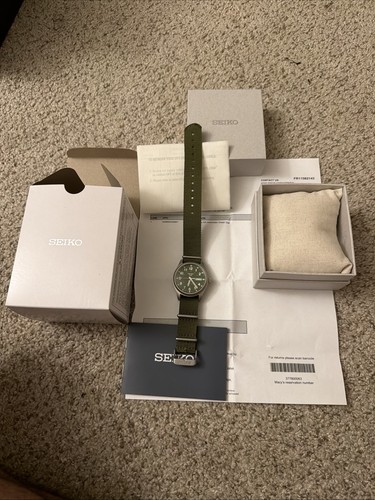 Seiko sports green - green, men's