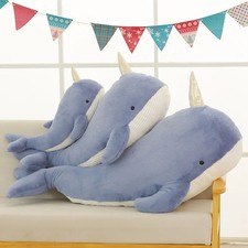 60Cm-120Cm Narwhal Plush Toy