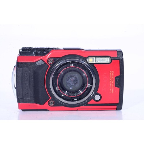 Olympus sylus tough red - tg-4,