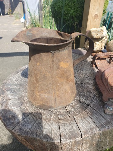 Antique gallon metal - antique,