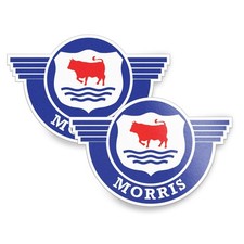 Morris badge sticker classic - badge,