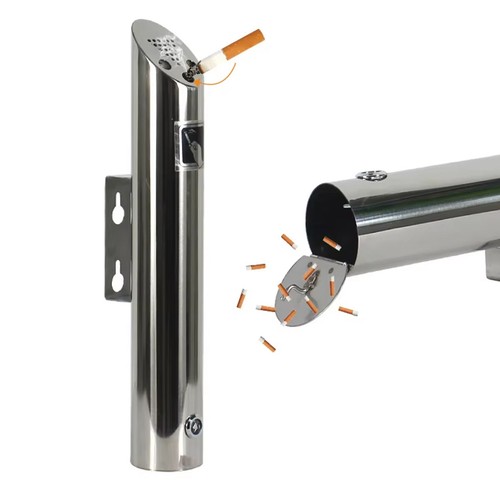 Wall mount ashtray cigarette - wall,