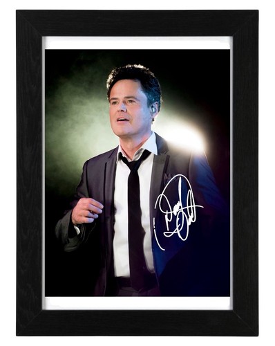Donny osmond signed - osmond, autograph