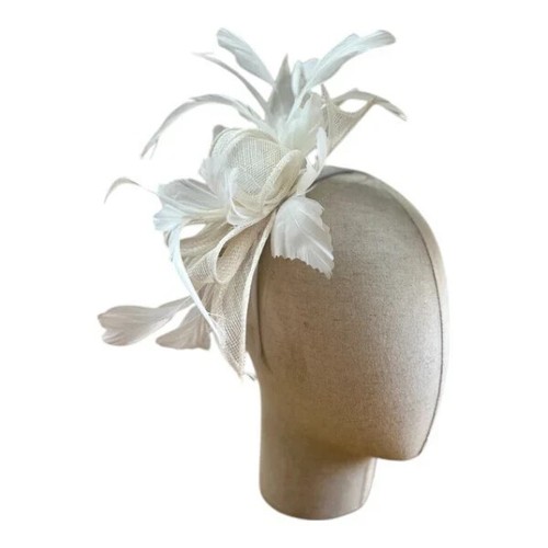 Ladies feather fascinator - ladies,