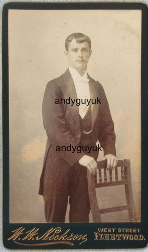 Cdv very handsome gentleman - cdv,