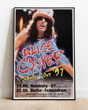 Alice Cooper 1997 Tour Poster