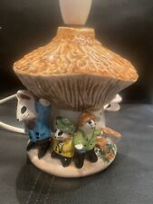 Vintage toad stool lamp