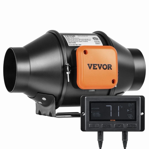 Vevor inline duct fan - ec,