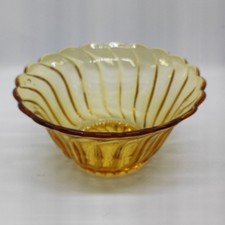 Art Deco Amber Glass