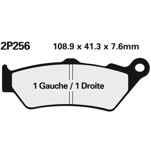 Nissin front brake pads - brake,