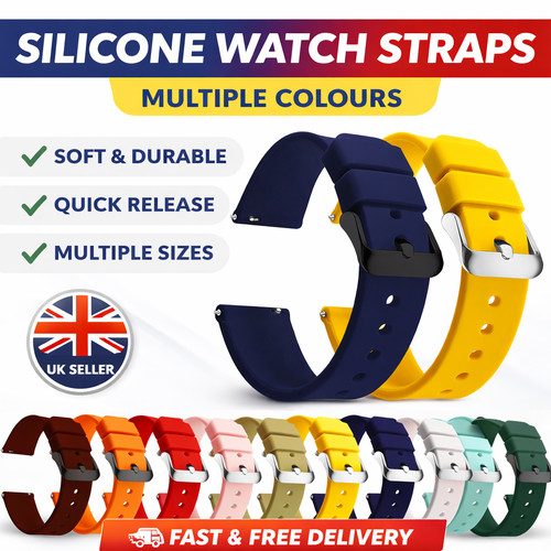 Silicone rubber watch - rubber,