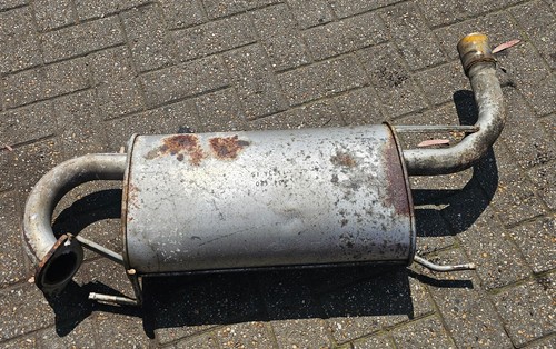 Mazda mx5 exhaust - back, box