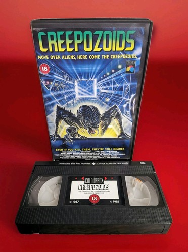 Creepozoids vhs big box - creepozoids,