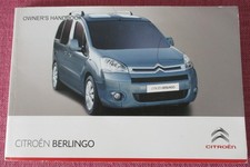(2010 PRINT) CITROEN BERLINGO MULTISPACE (2008 - 2011) HANDBOOK - OWNERS MANUAL