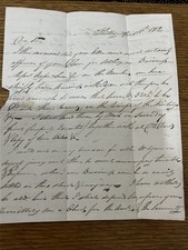 1812 Original Letter Sent By