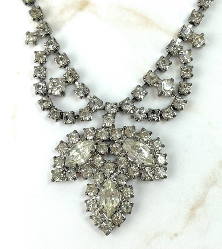 Sparkling vintage clear prong - vintage,