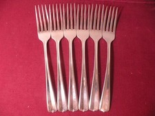 Set Of 6 Dinner Forks Oneida