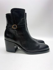 Womens Black Boots Leather Sam Edelman - New (No Box) Size UK 9 (42) RRP = £195