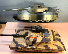 Vintage 90s G I Joe Military Battle Tanks Chap Mei World Peacekeeper