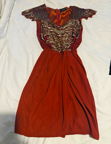 Virgo lounge rust sequin - virgo,