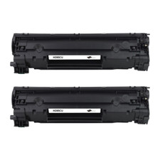 2 Black Toner Cartridges for