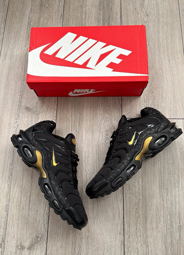 Nike air max plus black - max, black/gold