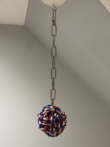 Knotted rope swing ball - swing,
