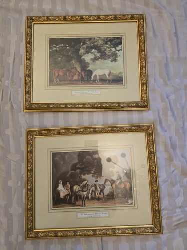 Pair framed george stubbs - pair, of