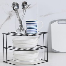3Tier Corner Plate Rack