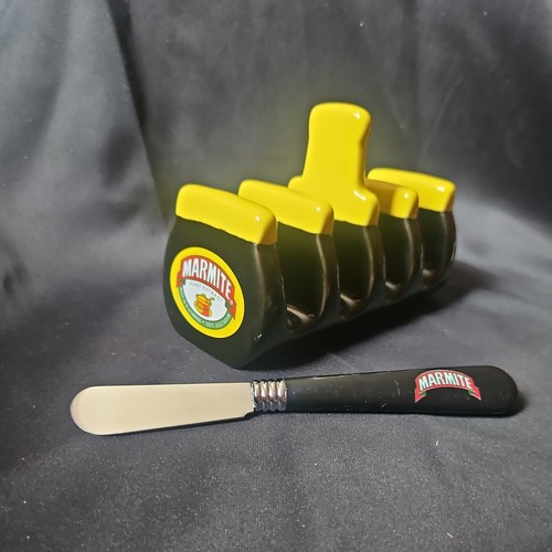 Marmite toast rack butter - toast,